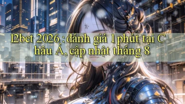 12bet 2026 đánh giá 1 phút tại Châu Á, cập nhật tháng 8
