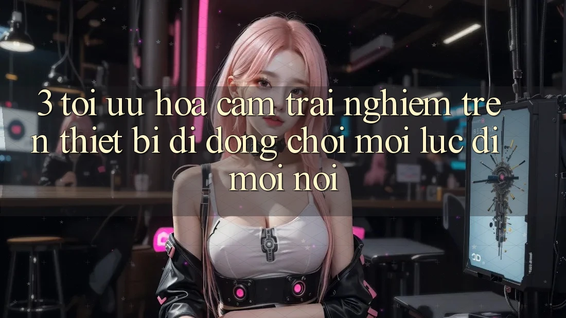 3. Tối Ưu Hóa Cảm trải nghiệm Trên Thiết Bị Di Động: Chơi Mọi Lúc, Đi Mọi nơi