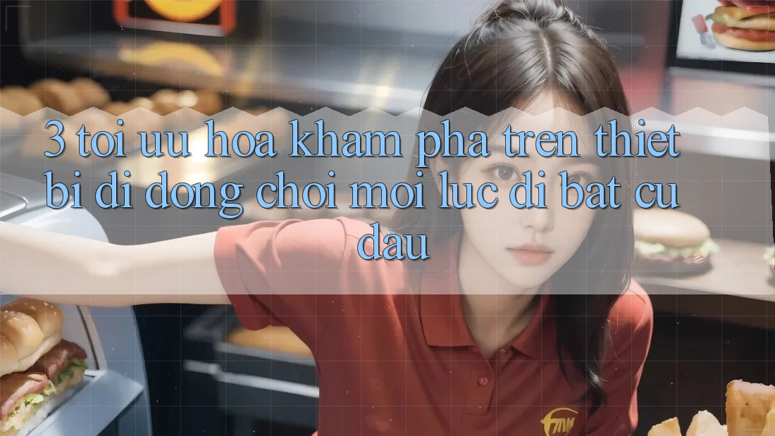 3. Tối Ưu Hóa Khám phá Trên Thiết Bị Di Động: Chơi Mọi Lúc, Đi Bất cứ đâu
