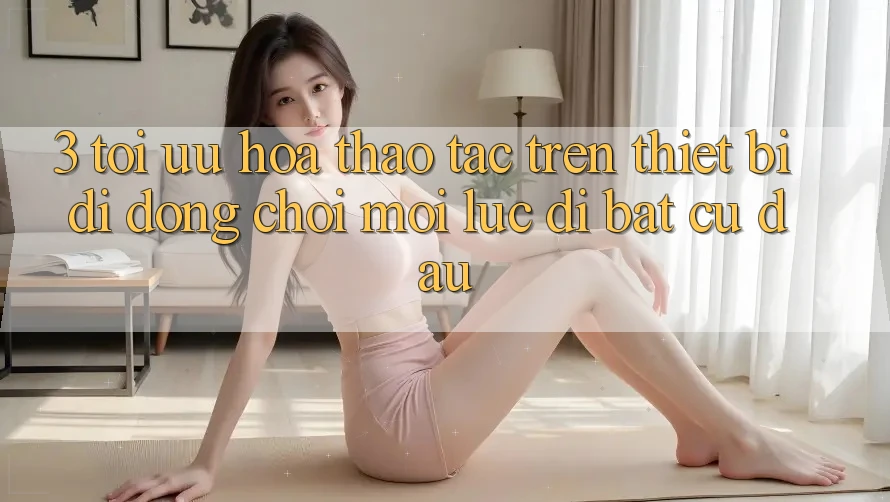 3. Tối Ưu Hóa Thao tác Trên Thiết Bị Di Động: Chơi Mọi Lúc, Đi Bất Cứ Đâu 3. Tối Ưu Hóa Thao tác Trên Thiết Bị Di Động: Chơi Mọi Lúc, Đi Bất Cứ Đâu