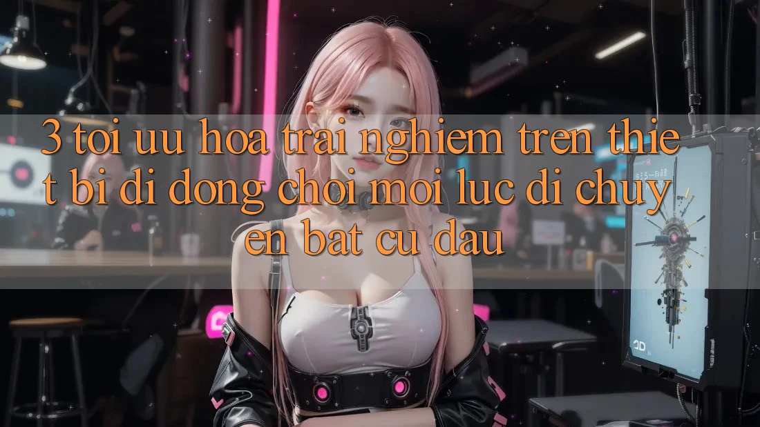 3. Tối Ưu Hóa Trải nghiệm Trên Thiết Bị Di Động: Chơi Mọi Lúc, Di chuyển Bất cứ đâu