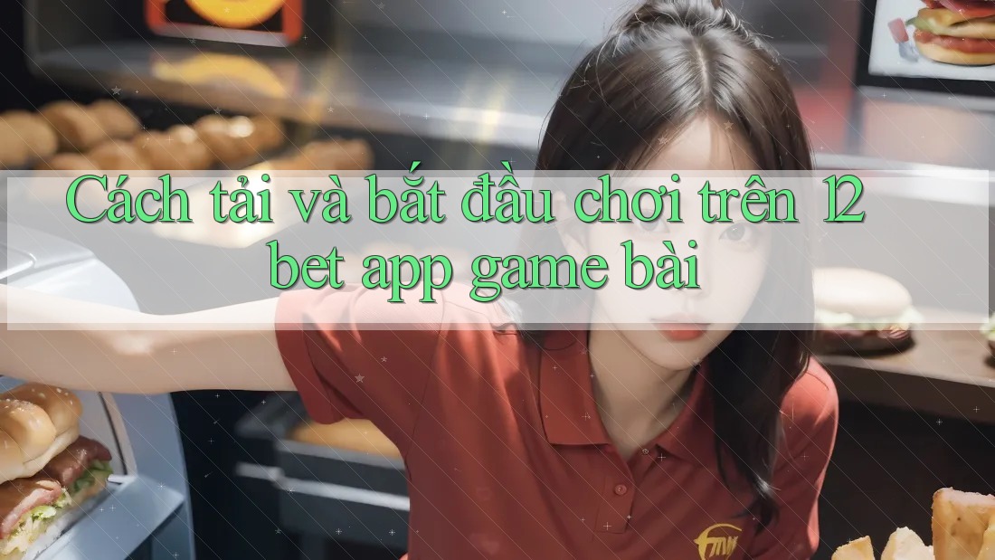Cách tải và bắt đầu chơi trên 12bet app game bài