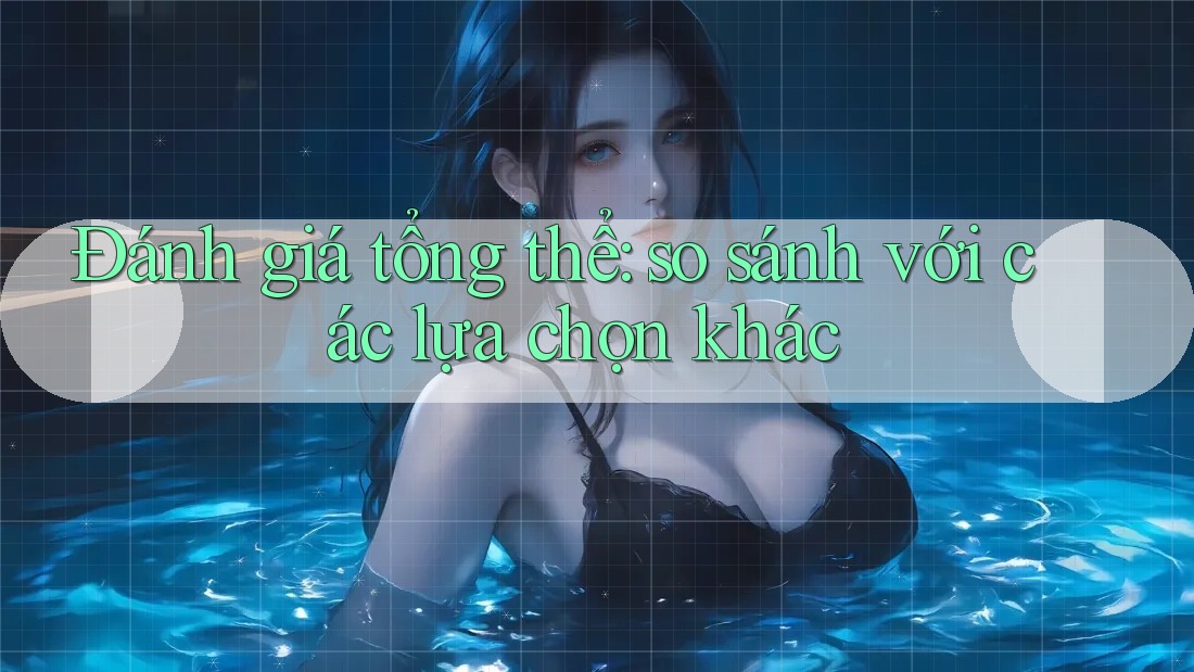 Đánh giá tổng thể: so sánh với các lựa chọn khác Đánh giá tổng thể: so sánh với các lựa chọn khác