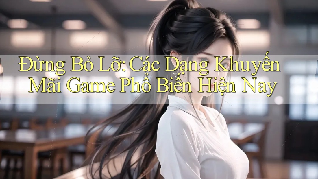 Đừng Bỏ Lỡ: Các Dạng Khuyến Mãi Game Phổ Biến Hiện Nay