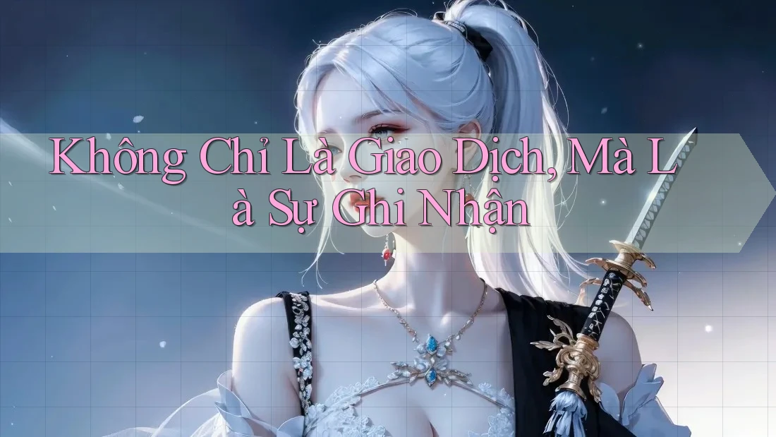 Không Chỉ Là Giao Dịch, Mà Là Sự Ghi Nhận Không Chỉ Là Giao Dịch, Mà Là Sự Ghi Nhận