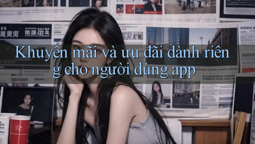 Khuyến mãi và ưu đãi dành riêng cho người dùng app