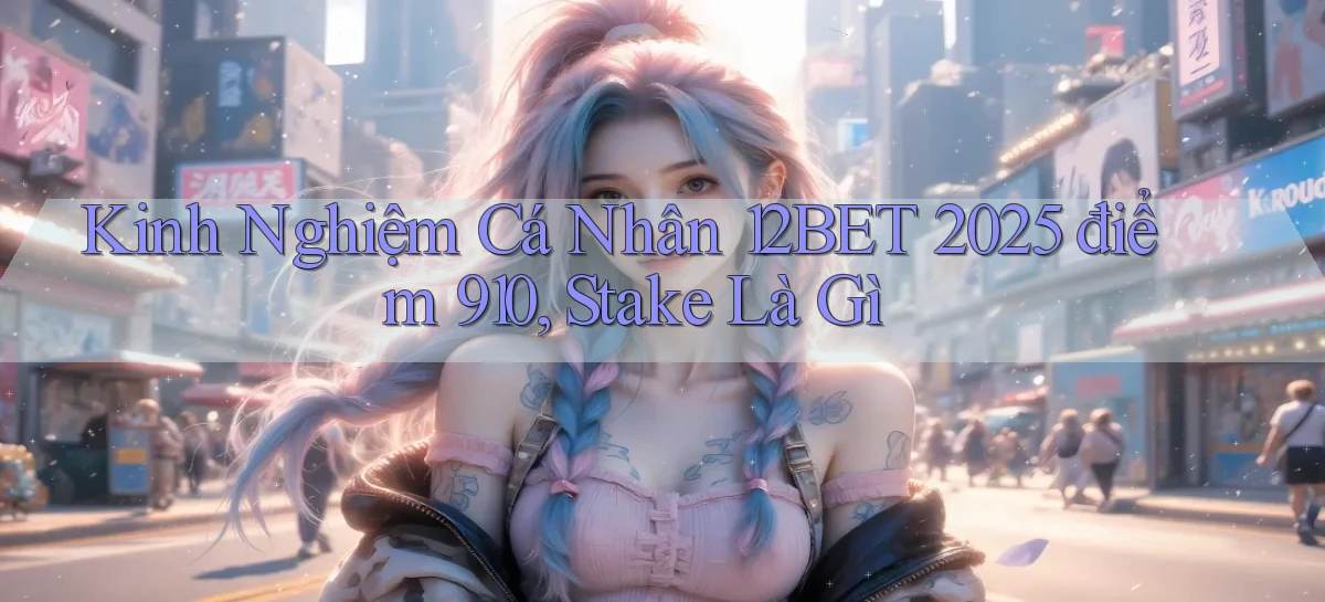 kinh nghiệm cá nhân 12bet 2025   điểm 910, stake là gì