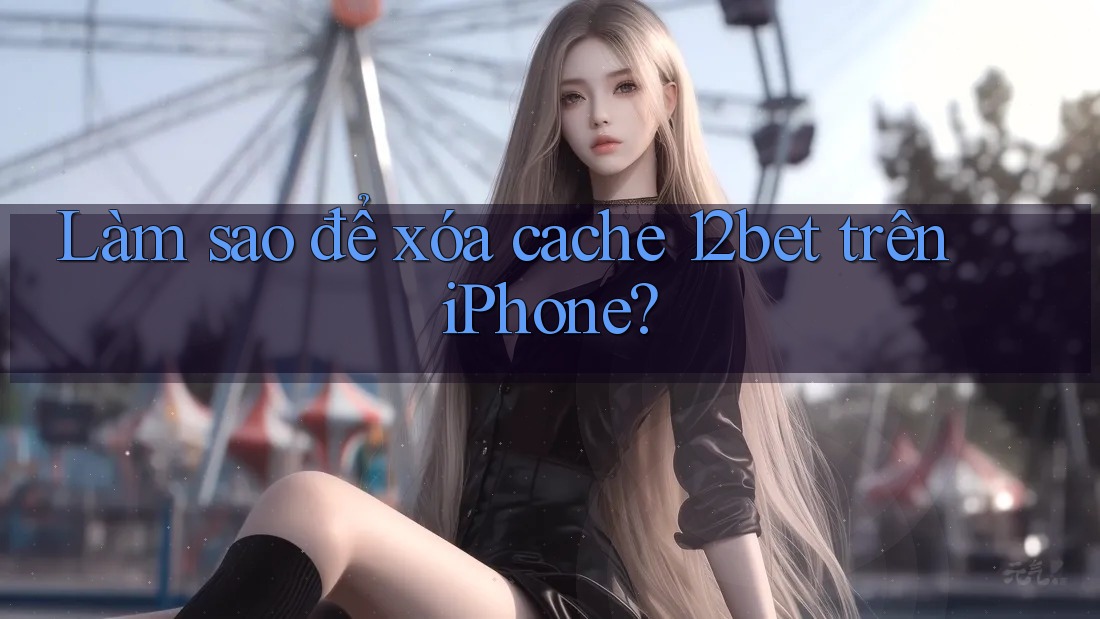 Làm sao để xóa cache 12bet trên iPhone?