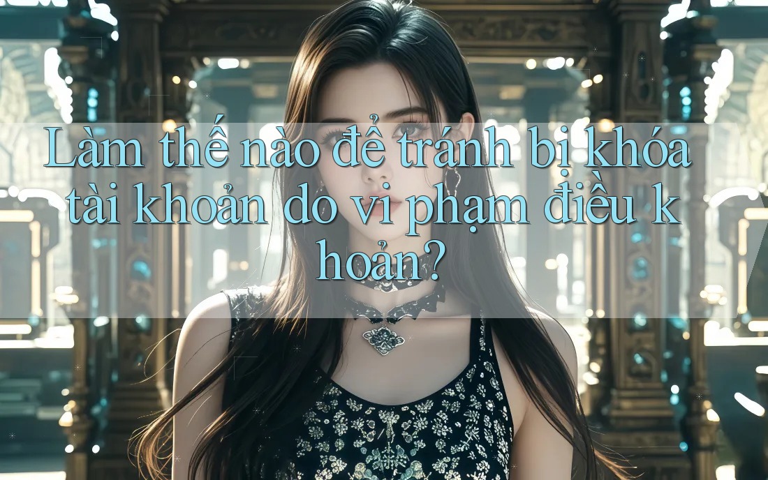 Làm thế nào để tránh bị khóa tài khoản do vi phạm điều khoản?