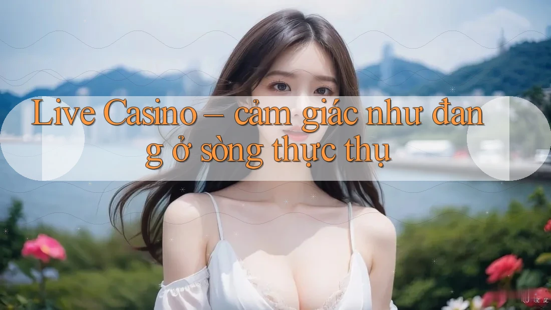 Live Casino – cảm giác như đang ở sòng thực thụ