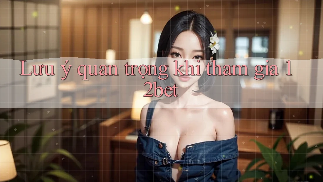 Lưu ý quan trọng khi tham gia 12bet