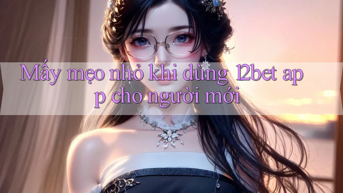 Mấy mẹo nhỏ khi dùng 12bet app cho người mới