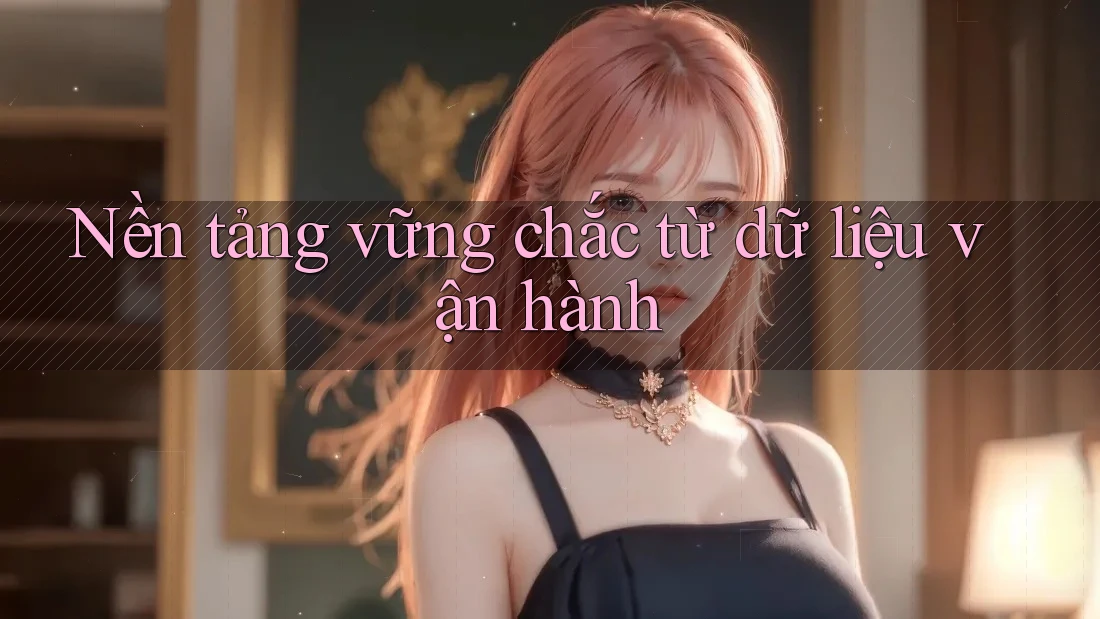Nền tảng vững chắc từ dữ liệu vận hành Nền tảng vững chắc từ dữ liệu vận hành
