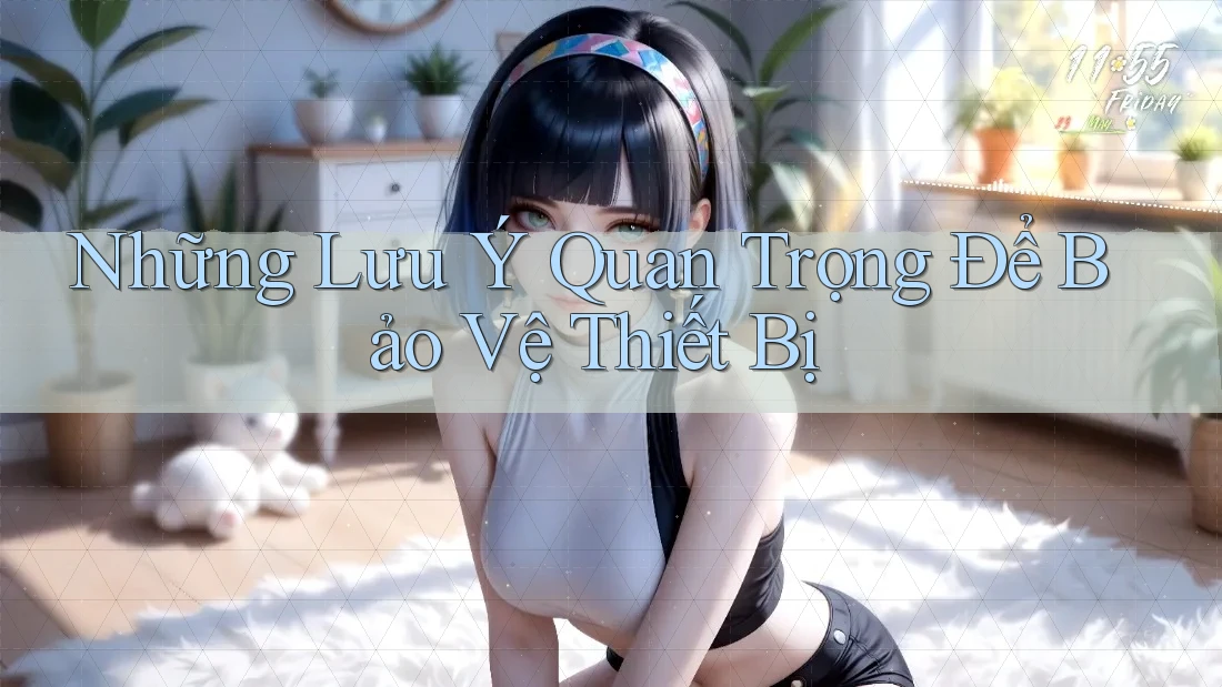 Những Lưu Ý Quan Trọng Để Bảo Vệ Thiết Bị Những Lưu Ý Quan Trọng Để Bảo Vệ Thiết Bị