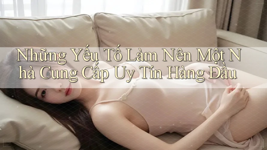 Những Yếu Tố Làm Nên Một Nhà Cung Cấp Uy Tín Hàng Đầu