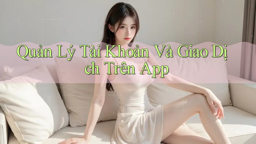 Quản Lý Tài Khoản Và Giao Dịch Trên App