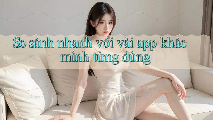 So sánh nhanh với vài app khác mình từng dùng So sánh nhanh với vài app khác mình từng dùng