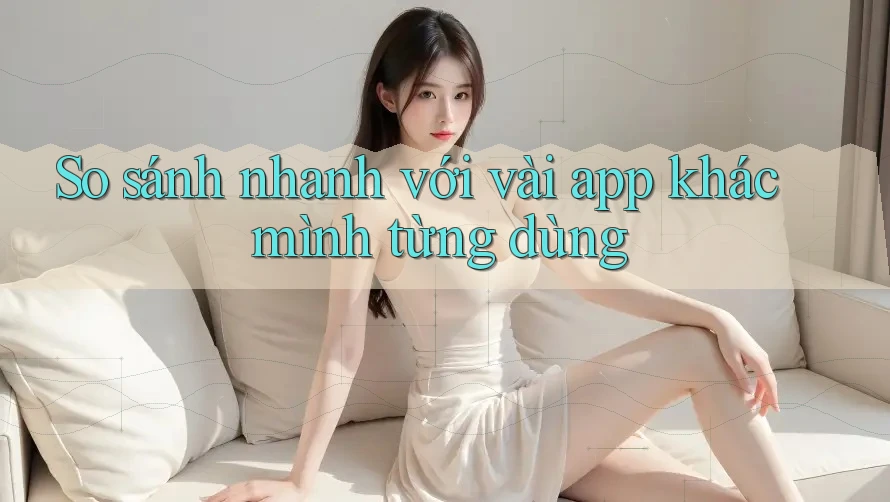 So sánh nhanh với vài app khác mình từng dùng