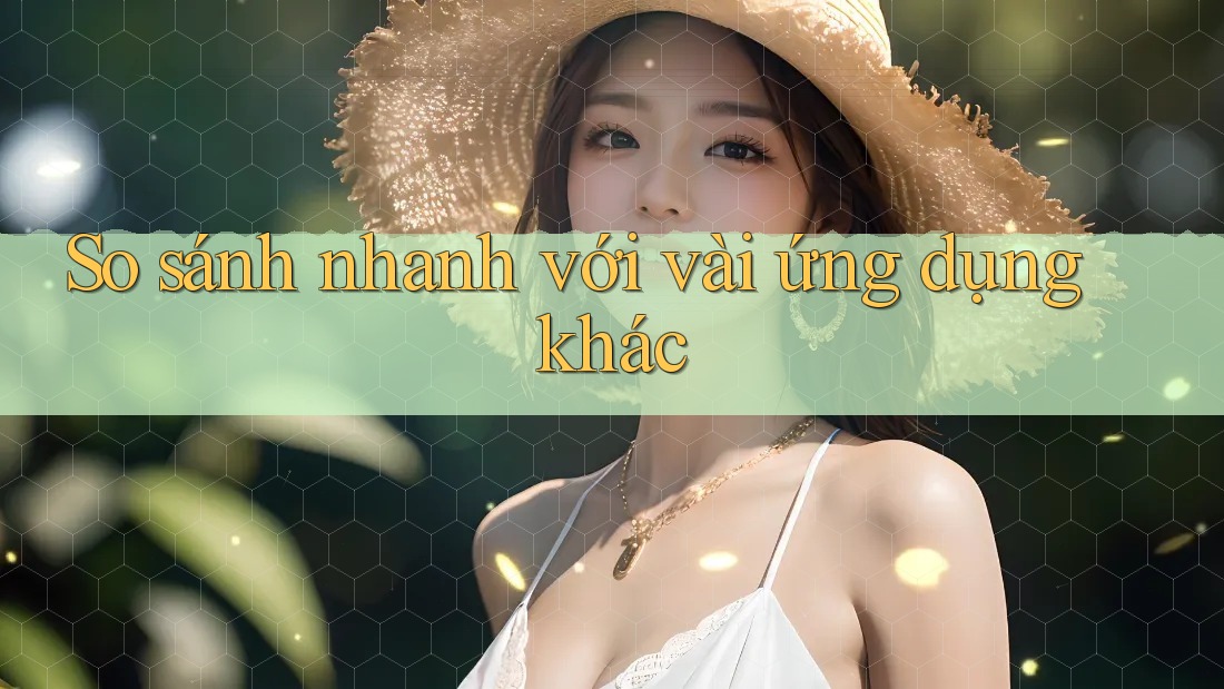 So sánh nhanh với vài ứng dụng khác