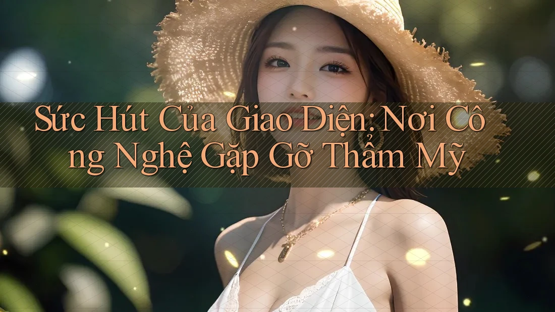 Sức Hút Của Giao Diện: Nơi Công Nghệ Gặp Gỡ Thẩm Mỹ Sức Hút Của Giao Diện: Nơi Công Nghệ Gặp Gỡ Thẩm Mỹ