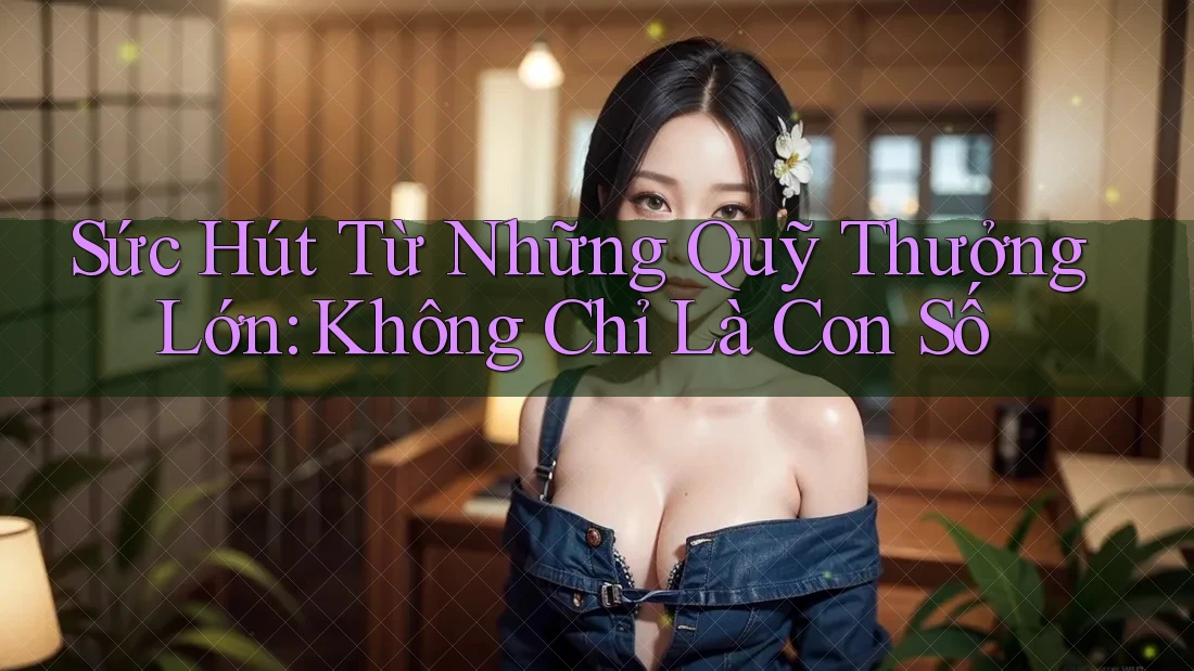 Sức Hút Từ Những Quỹ Thưởng Lớn: Không Chỉ Là Con Số