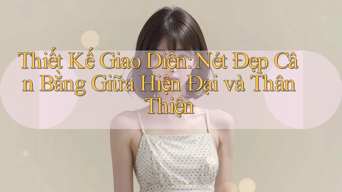 Thiết Kế Giao Diện: Nét Đẹp Cân Bằng Giữa Hiện Đại và Thân Thiện