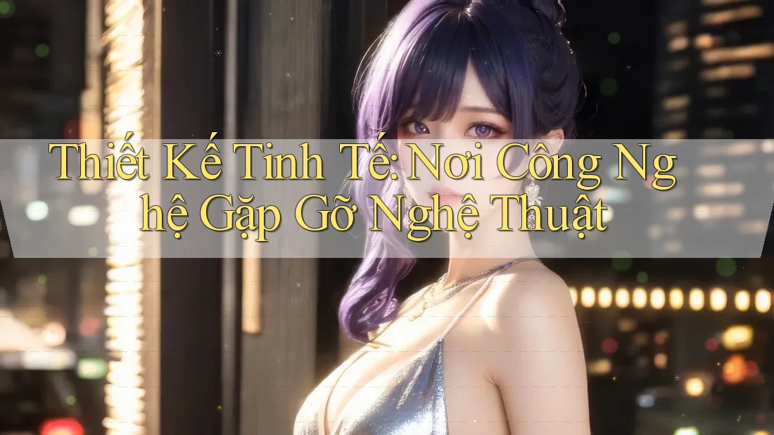 Thiết Kế Tinh Tế: Nơi Công Nghệ Gặp Gỡ Nghệ Thuật