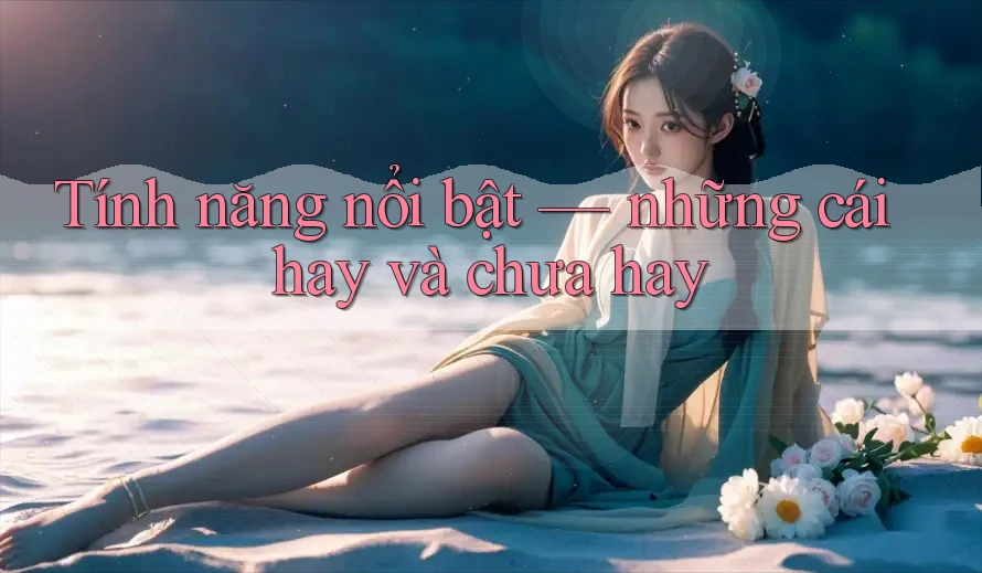 Tính năng nổi bật — những cái hay và chưa hay Tính năng nổi bật — những cái hay và chưa hay