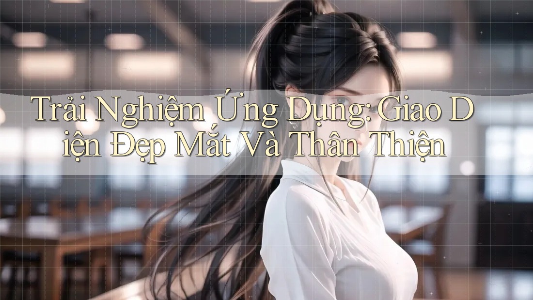 Trải Nghiệm Ứng Dụng: Giao Diện Đẹp Mắt Và Thân Thiện Trải Nghiệm Ứng Dụng: Giao Diện Đẹp Mắt Và Thân Thiện