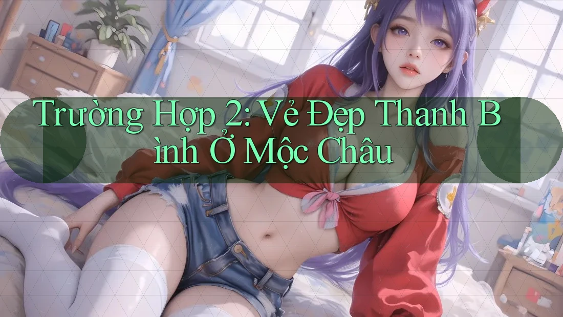 Trường Hợp 2: Vẻ Đẹp Thanh Bình Ở Mộc Châu