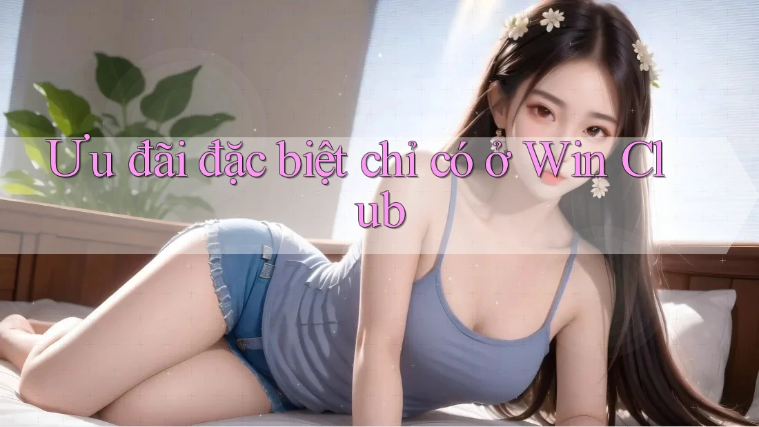 Ưu đãi đặc biệt chỉ có ở Win Club Ưu đãi đặc biệt chỉ có ở Win Club