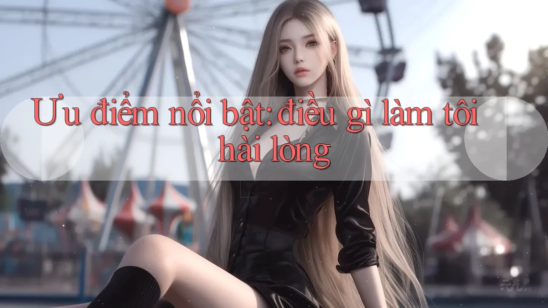 Ưu điểm nổi bật: điều gì làm tôi hài lòng Ưu điểm nổi bật: điều gì làm tôi hài lòng